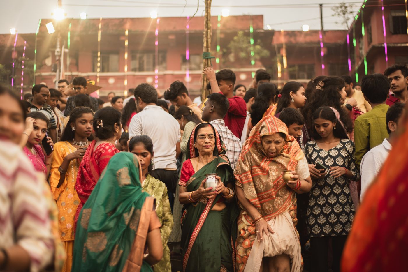 वार्षिक यात्रेतील भाविक